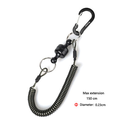 Húzós horgászrugalmas fémdrót Kötél hordozható erős, mágneses csatos szerszámok Horgászfogó Zsinór zsinór Többfunkciós olló