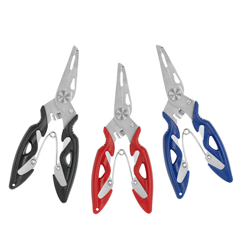 Húzós horgászrugalmas fémdrót Kötél hordozható erős, mágneses csatos szerszámok Horgászfogó Zsinór zsinór Többfunkciós olló