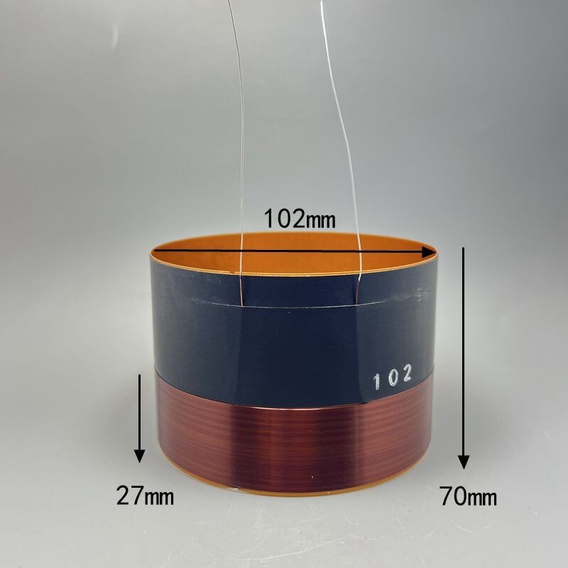 65,5/75,5/86/99,5/100/130 mm unutarnja i vanjska bas glasovna zavojnica 12 inča 15 inča 18 inča zavojnica