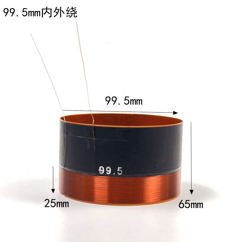 65,5/75,5/86/99,5/100/130 mm unutarnja i vanjska bas glasovna zavojnica 12 inča 15 inča 18 inča zavojnica