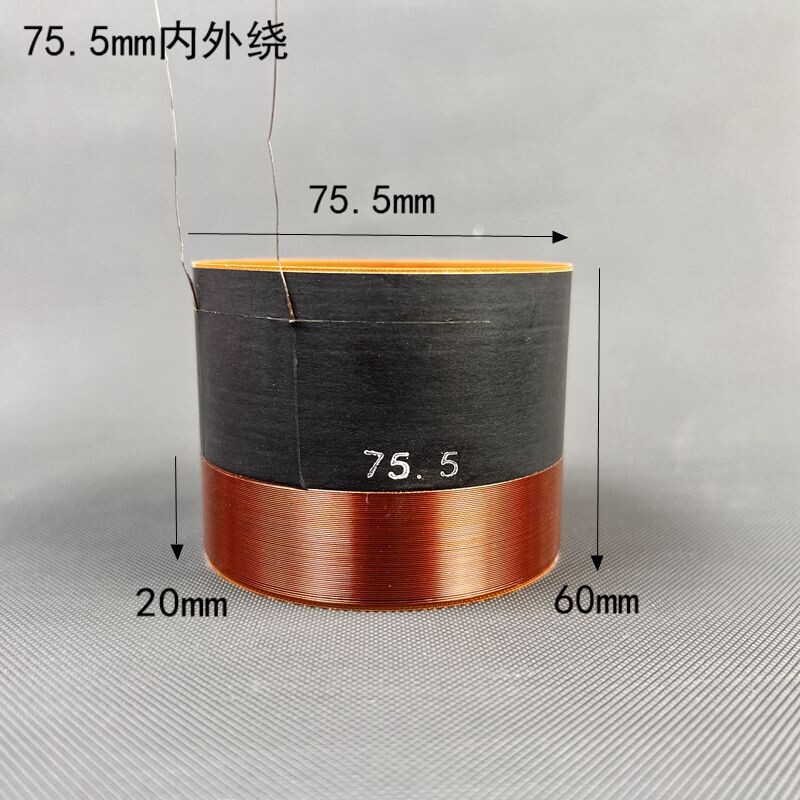 65,5/75,5/86/99,5/100/130 mm unutarnja i vanjska bas glasovna zavojnica 12 inča 15 inča 18 inča zavojnica