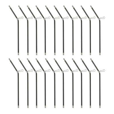 Essential 20 vnt. Žvejybos nuo susipainiojimo tiekimo strėlės vamzdžio jungtis, skirta lengvam velkamumui ir bendrajai žvejybai jūroje