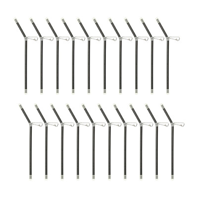 Essential 20 vnt. Žvejybos nuo susipainiojimo tiekimo strėlės vamzdžio jungtis, skirta lengvam velkamumui ir bendrajai žvejybai jūroje