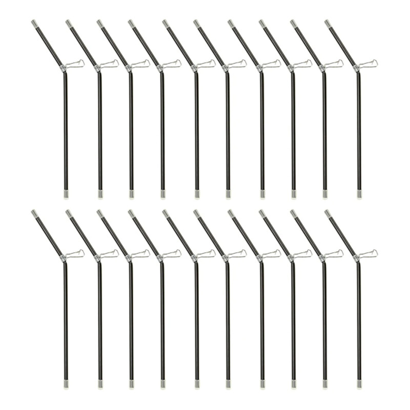 Essential 20 vnt. Žvejybos nuo susipainiojimo tiekimo strėlės vamzdžio jungtis, skirta lengvam velkamumui ir bendrajai žvejybai jūroje