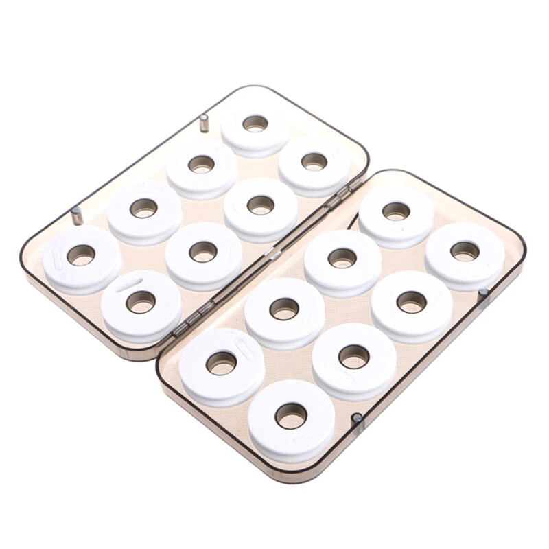 8/16 gab putuplasta spoles auklas kastes uztīšanas dēļa makšķerēšanas auklas vārpstas makšķerēšanas āķa āķa ēsmas glabāšanas futrālis Pesca makšķerēšanas piederumu kaste