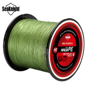 SeaKnight Μάρκα TriPoseidon Series 4 Strands 300M PE Braided Fishing Line 8-60LB Multifilament Fishing Line Smooth Carp Fishing