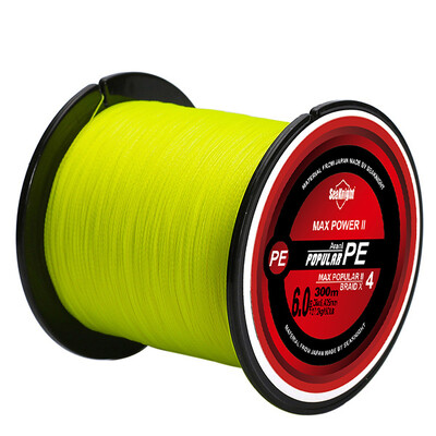 SeaKnight Μάρκα TriPoseidon Series 4 Strands 300M PE Braided Fishing Line 8-60LB Multifilament Fishing Line Smooth Carp Fishing