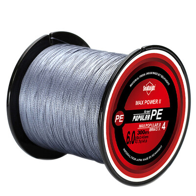 SeaKnight Μάρκα TriPoseidon Series 4 Strands 300M PE Braided Fishing Line 8-60LB Multifilament Fishing Line Smooth Carp Fishing