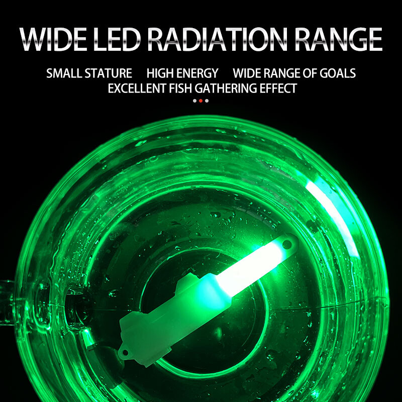 Žvejybos blykstės lempa povandeninis giliai nukritęs šviečiantis LED traukos masalas Saltwater naktinės šviesos žvejybos reikmenys