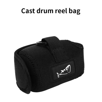 LINNHUE Reel Bag Αδιάβροχο προστατευτικό κάλυμμα για Spinning καρούλι Baitcasting Cast Drum Reel Storage Bag Fishing Rod cover