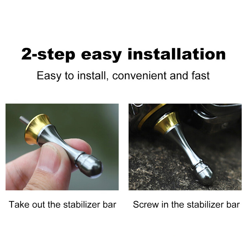 Balansna šipka za rolu za pecanje od 57 mm, držač za rolu za ribolov protiv sudara, lagani pribor za rolu za pecanje otporan na habanje