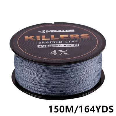 Mavllos 0,06-0,6mm 4-121Lb 4 Strands Braided Fishing Line 150m/220m Super Strong Saltwater Multifilament 4W PE Fishing Line