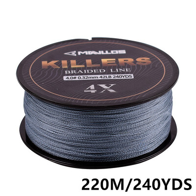 Mavllos 0,06-0,6mm 4-121Lb 4 Strands Braided Fishing Line 150m/220m Super Strong Saltwater Multifilament 4W PE Fishing Line