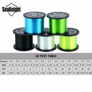 SeaKnight Brand BLADE Series 500M 1000M Nylon Line Japan Material Monofilament Fishing Line Super Strong 35LB Carp Fishing Line