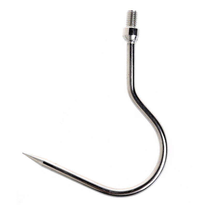 8mm/1db kültéri erős acél karmok fejes horoghoz Új