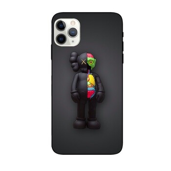 Ισχύει για Apple 6/7/8P/14Pro/Max/13/XS/11TPU12 Μάρκα μόδας Samsung Sesame Street Black Big Hole