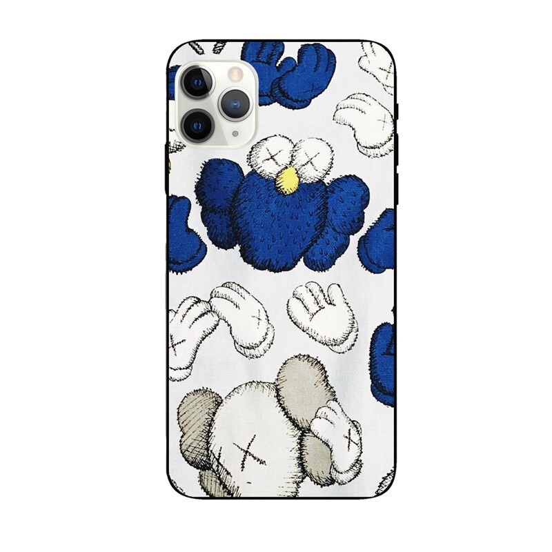 Piemērojams Apple 6/7/8P/14Pro/Max/13/XS/11TPU12 modes zīmola Samsung Sesame Street Black Big Hole