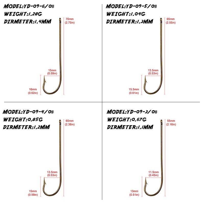 50 DB/tétel Magas széntartalmú acél horgok Fém hosszúszárú horgok Sósvízi horgász horgok horgászhorgok Különféle modellek Horgok Tackle