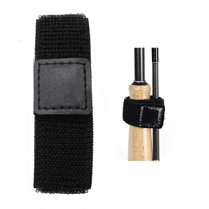 Undiță de pescuit Capa pentru vârful de cravată Curele de fixare reutilizabile pentru sport în aer liber Manșoane de bandaj Stâlp elastic pentru undiță de pescuit Husă de protecție pentru undiță