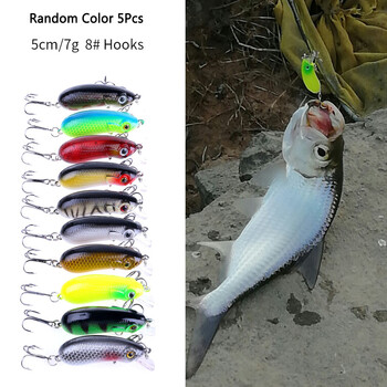 Комплект Crankbaits Смесени цветове Bait Fishing Lure Lot Minnow Wobbler Bass Swimbait Sea Swim Hard Lures Sinking Tackle pesca