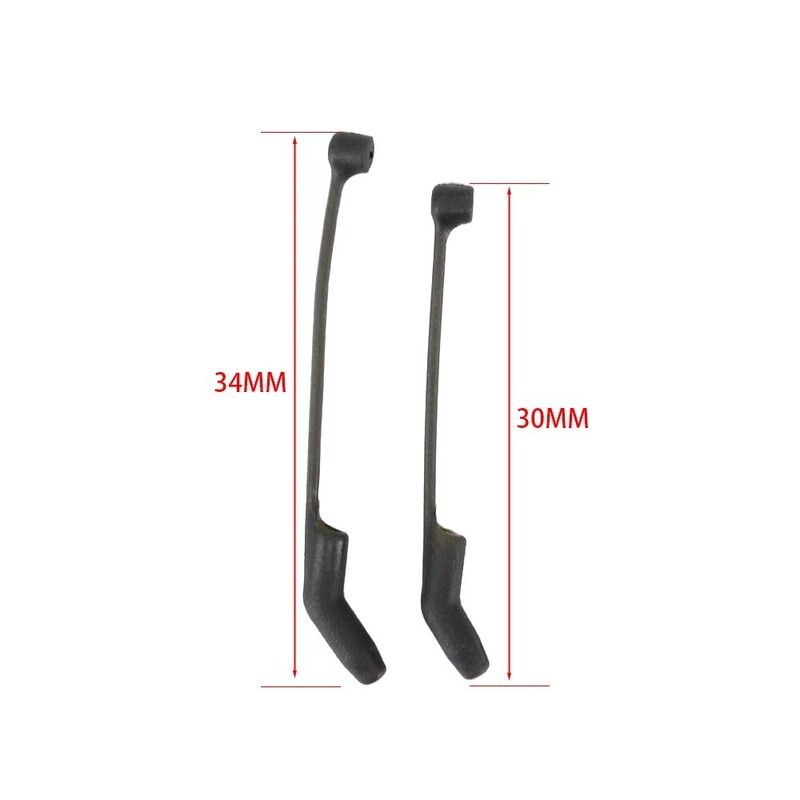 Hirisi 20kom Pribor za ribolov šarana Nastavci za udice Spremni D-rig Aligner Udice s rukavima protiv zapetljanja Pop-up boile Terminal Tackle