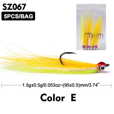 PROBEROS 5db/tétel Új magas széntartalmú acél toll bionikus csali horog szöges horgász horgászfelszerelés tartozékok kültéri horgászathoz