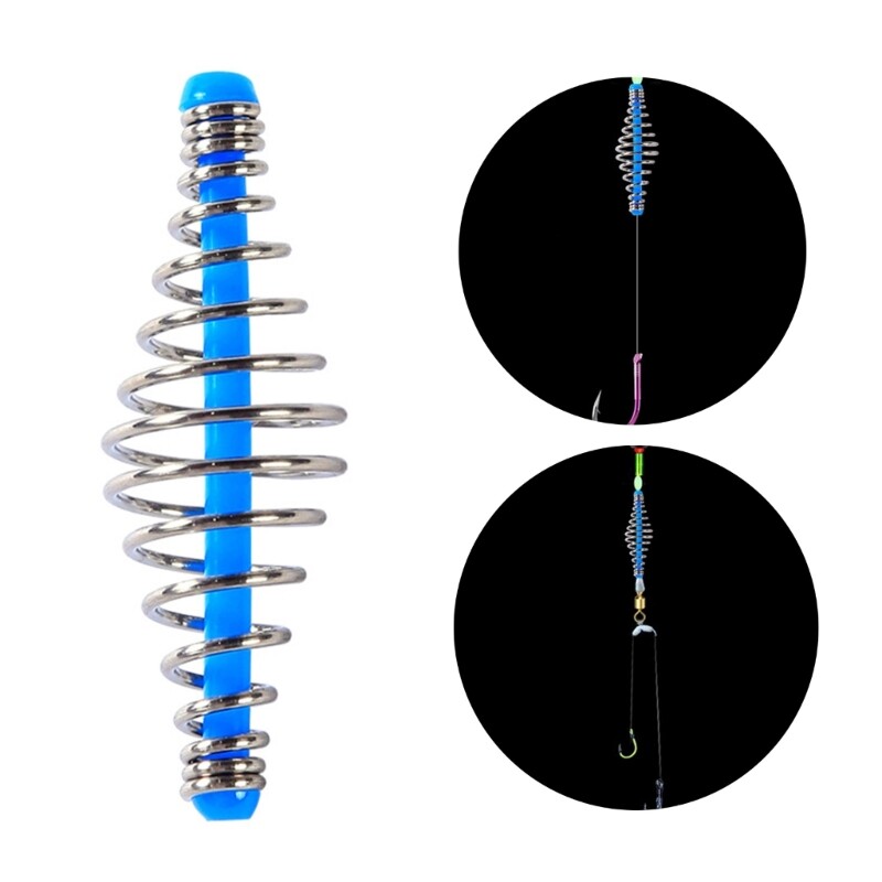 5/10/30gab/partija karpu makšķerēšana pavasara māneklis Feeder makšķerēšanas ēsmas būris karpu zvejai svaigā un sāļajā ūdeņos.