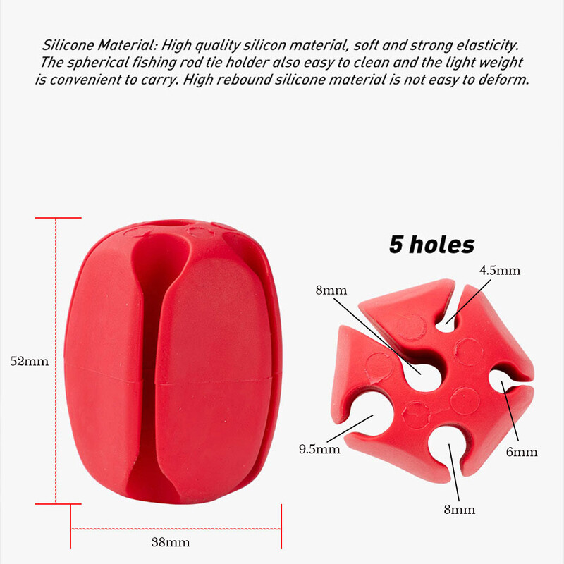Inovativni alat za ribolov: 4 višenamjenska držača štapa za varalicu s kuglicama za pohranu osiguravaju vaš štap za pecanje Alati za pecanje