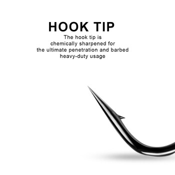 Sea.Yolo 50 τεμ./συσκευασία Lure Fishing Hook High Carbon Steel Double Hook Explosive Hook Barbed for Bass Carp Lake Fishing