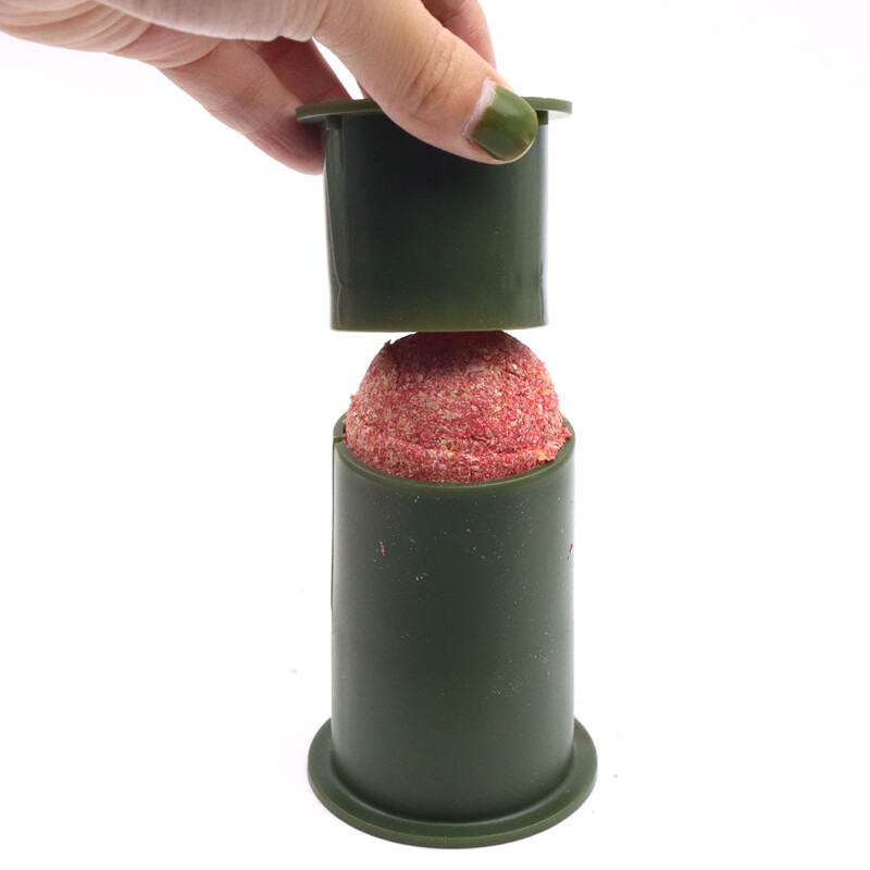 Karpių žūklės įrankiai, skirti 40 mm žūklei, masalo formavimo aparatas Boilie kamuoliukų formavimo būdas Tiektuvas Žvejybos reikmenys, reikmenys