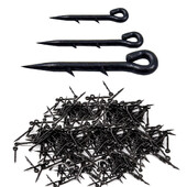 25/50/100db fém csali tüskés ponty horgász horog csali csípés bojli Pin Spike Maggot kukorica hajrög ponty etető horgászfelszerelés