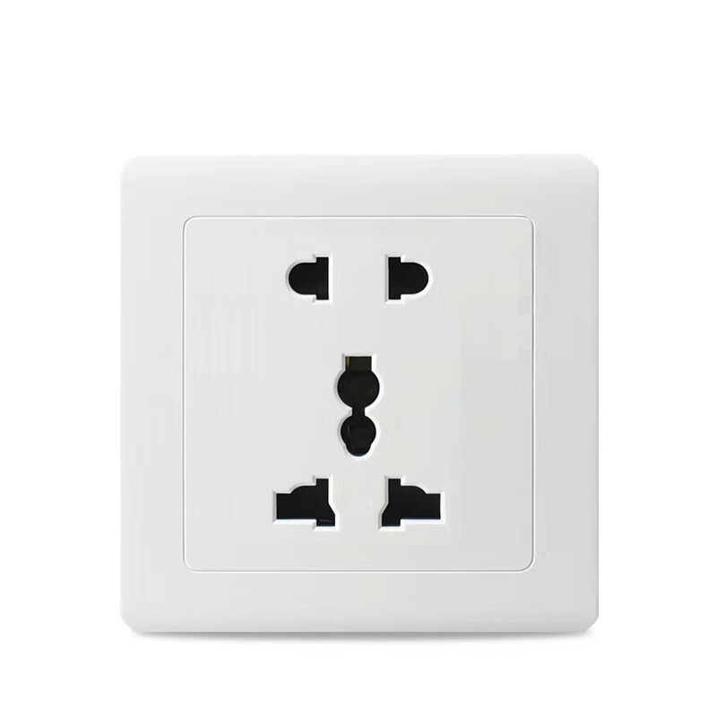 Трансгранична европейска външна търговия превключвател гнездо британски стандарт 146 тип двойно 13A много-три дупки с USB немски