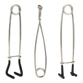 1 gab zivju mutes attaisāmais žokļu izplatītājs 14 cm nerūsējošā tērauda zivju stiprinājuma mutes āķa noņemšana zobainām zivīm līdaku makšķerēšanas piederumi