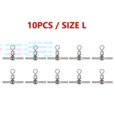 Príslušenstvo pre morský rybolov, rybárske obratlíky pre rybárske súpravy, konektor s krížovým vlascom, mosadzná trubica, háčik, spojka proti zamotaniu, náčinie