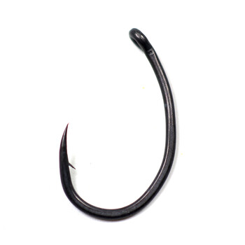 Bimoo 100pcs Yn High Carbon Steel Carp Hooks Matt Black with Barb Size 2 4 6 8 10 Europe Japan Carp Fishing Hook