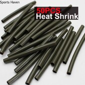 50 vnt. nuo įsipainiojimo termiškai susitraukiantys vamzdeliai S/M/L Guminiai meškeriojimo valų rankovės Žvejybos priedai