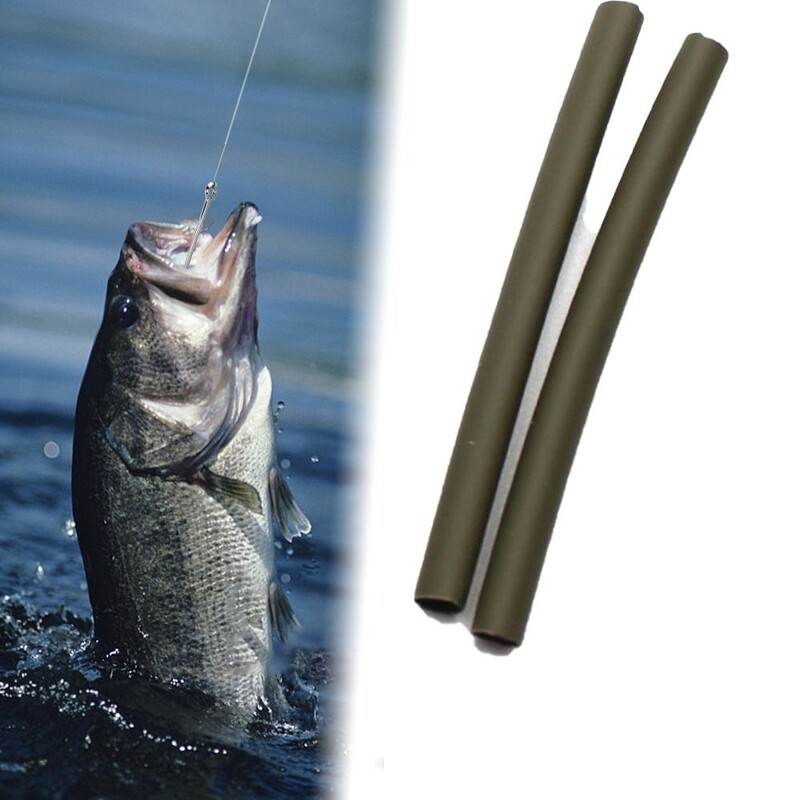 50 vnt. nuo įsipainiojimo termiškai susitraukiantys vamzdeliai S/M/L Guminiai meškeriojimo valų rankovės Žvejybos priedai