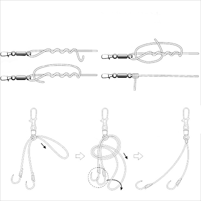 100 vnt./dėžutė Nuo 2# iki 14# Žvejybos jungties guolis Riedantis pasukamas kabliukas jauko reikmenys Karpių žuvų karpių žvejybos reikmenys Įrankiai