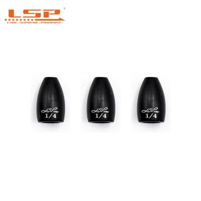 LSP Texas Rig Tungsten Sinker 1/16 - 1 Oz Bullet Rybárske závažie na ostrieže 1,8-28g Príslušenstvo k nástrahám Rybárske potreby na zimný rybolov