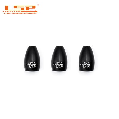 LSP Texas Rig Tungsten Sinker 1/16 - 1 Oz Bullet Rybárske závažie na ostrieže 1,8-28g Príslušenstvo k nástrahám Rybárske potreby na zimný rybolov