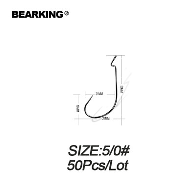 KAARU 50 tk komplekti kohta Kalapüügi pehmed ussikonksud kõrge süsinikusisaldusega terasest laiad superlukuga õngekonksud pehmed peibutuskonksud, söödavarustus