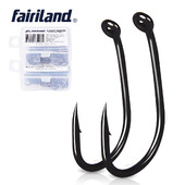 PTFE háčiky na kapry 100 ks/sada TK matná čierna 2# 4# 6# 8# 10# ostré háčiky s zobákom a ostnatým hrotom s krabičkou zadarmo