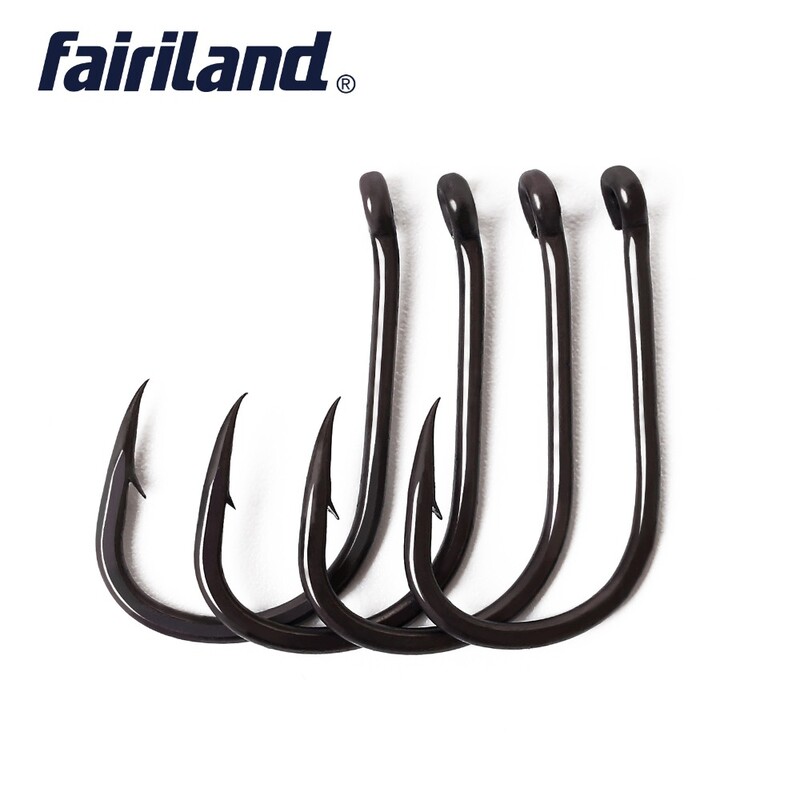 PTFE háčiky na kapry 100 ks/sada TK matná čierna 2# 4# 6# 8# 10# ostré háčiky s zobákom a ostnatým hrotom s krabičkou zadarmo