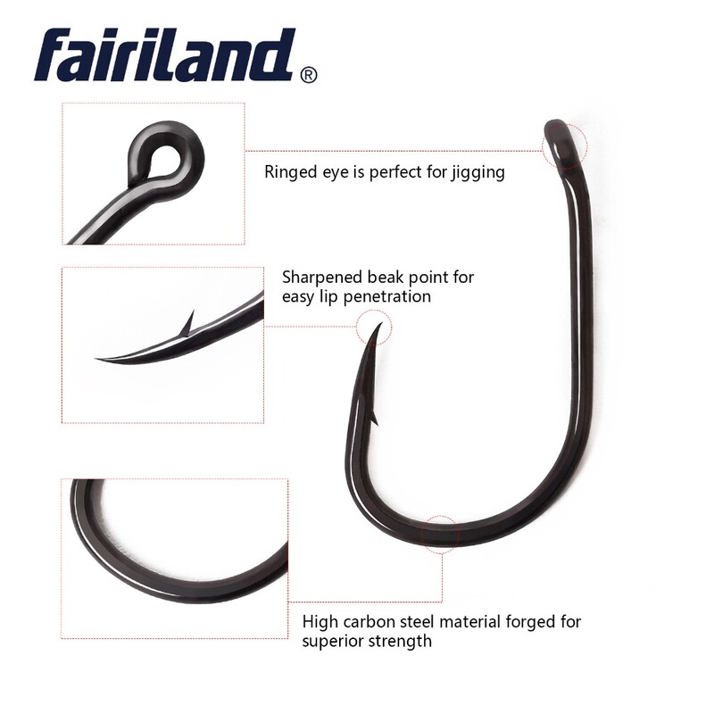 PTFE háčiky na kapry 100 ks/sada TK matná čierna 2# 4# 6# 8# 10# ostré háčiky s zobákom a ostnatým hrotom s krabičkou zadarmo