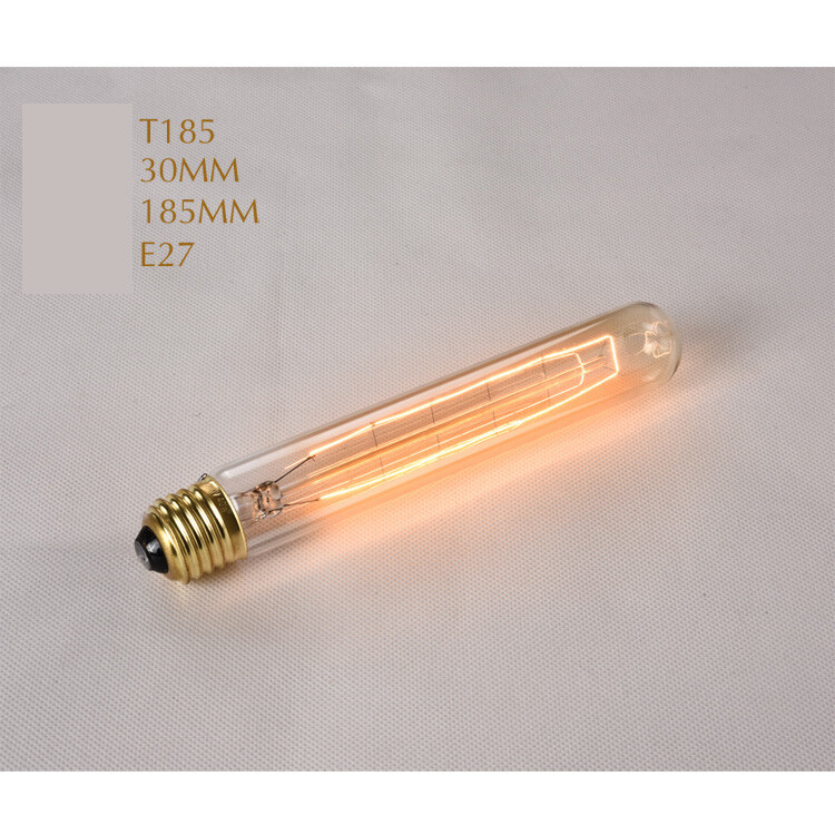 Pritemdoma Edison retro lemputė su volframo siūlu e27 varžtas namų kūrybinis menas e14 dekoratyvinė šilta šviesa