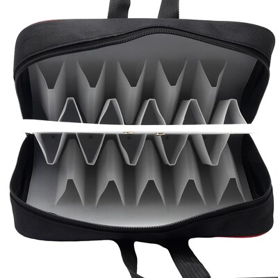 Organizator de momeli de pescuit, cutii portabile de articole de pescuit, din lemn pentru momeli pentru creveți, pungă de momeală, impermeabilă, ușoară, pentru pasionați de pescuit.