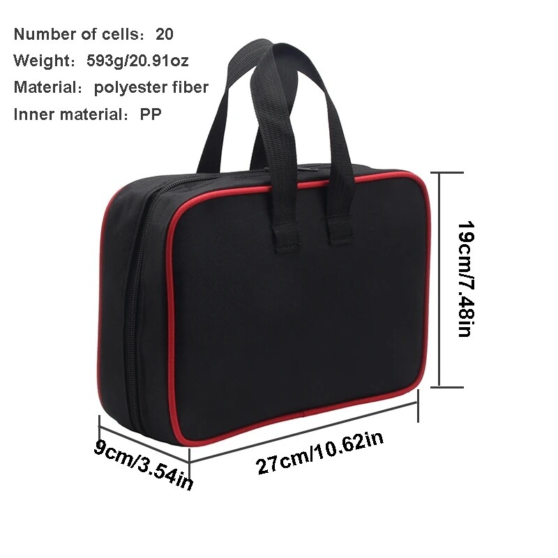 Organizator de momeli de pescuit, cutii portabile de articole de pescuit, din lemn pentru momeli pentru creveți, pungă de momeală, impermeabilă, ușoară, pentru pasionați de pescuit.