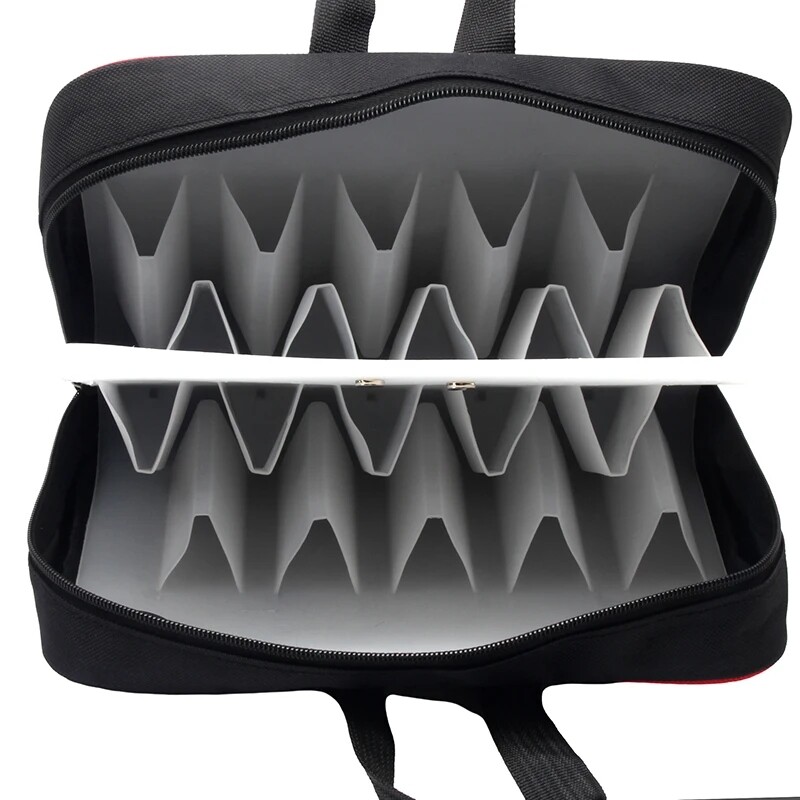 Organizator de momeli de pescuit, cutii portabile de articole de pescuit, din lemn pentru momeli pentru creveți, pungă de momeală, impermeabilă, ușoară, pentru pasionați de pescuit.