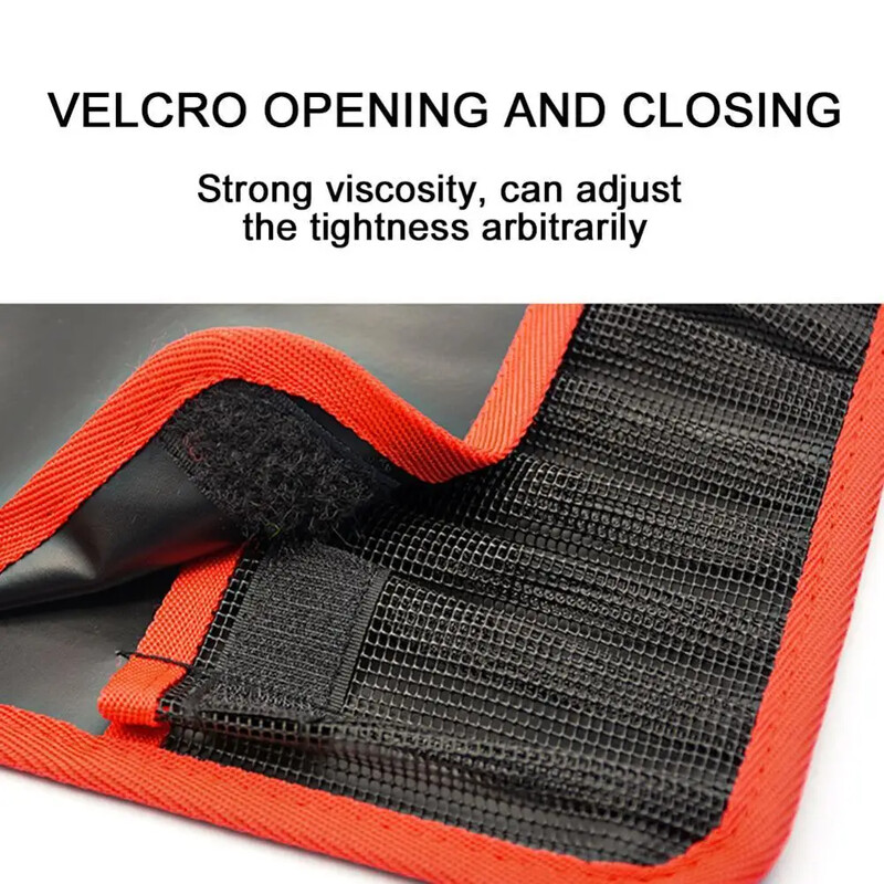 Geantă de momeli de pescuit cu 12 sloturi Geantă de pescuit Organizator de momeli Geantă de depozitare a momelilor, rezistentă la apă, reglabilă, buzunar pentru momeli de pescuit