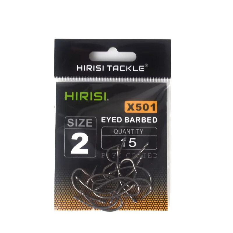 30 vnt PTFE dengtas daug anglies nerūdijančio plieno spygliuotas žuvies kabliukas su akiniais karpių žvejybos priedais X501